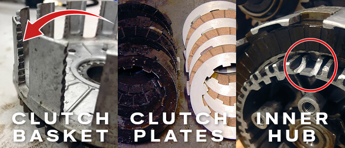 Damaged Clutch Plates Or Clutch Basket